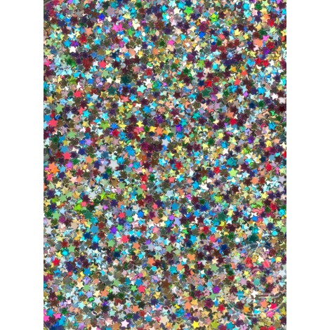 Flitry - drobné hvězdičky mix barev 27801-099