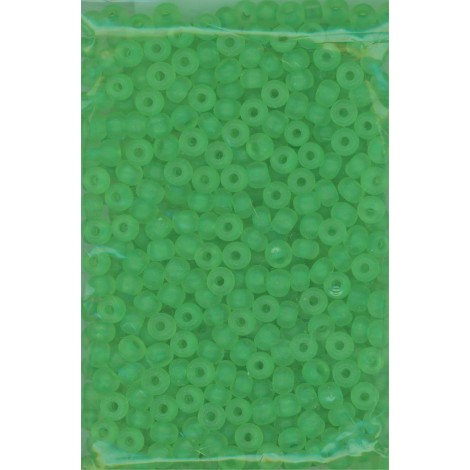 Rokail (rokajl) zelená, vel. 9/0 (2,7 mm) č. 149S balení 50g 50 g